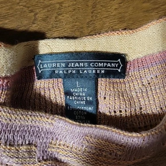 Ralph Lauren Aztec Design Knit Top - Picture 5 of 5